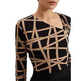 Lilah Asymmetric Ribbon Top