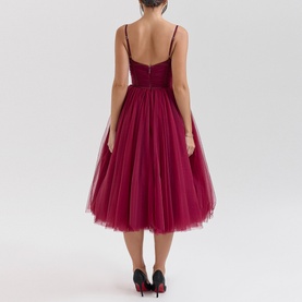 Countess Tulle Flared Dress
