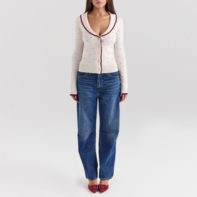 Marla Contrast Trimmed Cardigan