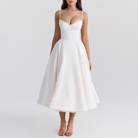Mademoiselle Tulle Flared Dress