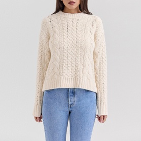 Jasper Chunky Cable Knit Sweater