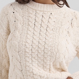 Jasper Chunky Cable Knit Sweater
