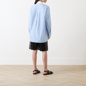 Striped Scalloped Shirt