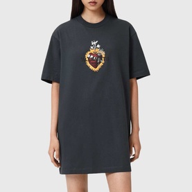 Heartfelt Logo Mini T-Shirt Dress