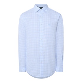 Embroidered Logo Check Oxford Shirt
