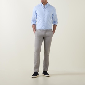 Embroidered Logo Check Oxford Shirt
