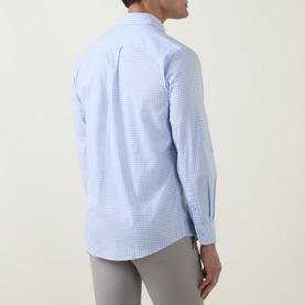 Embroidered Logo Check Oxford Shirt