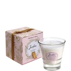 Jardin Collection Red Roses and Lemon Candle