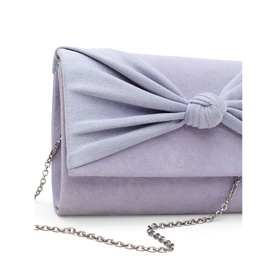 Knot-Front Clutch Bag