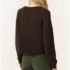 Corvy Cropped Zip Sweater