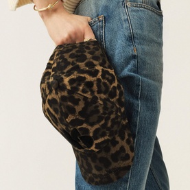 Hino Leopard Print Baseball Cap