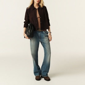 Milas Suede Leather Jacket