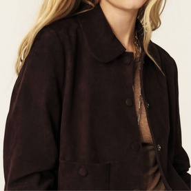Milas Suede Leather Jacket