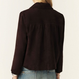 Milas Suede Leather Jacket