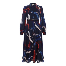Katy Printed Shirt Dress