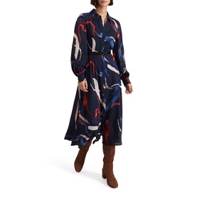 Katy Printed Shirt Dress