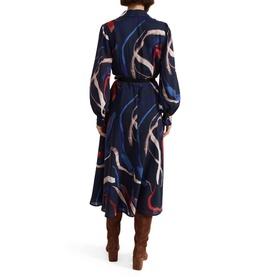 Katy Printed Shirt Dress