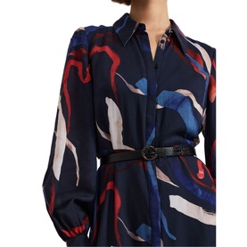 Katy Printed Shirt Dress
