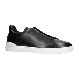 Triple Stitch Low Top Trainers