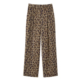 Bloy Leopard Mid-Rise Trousers