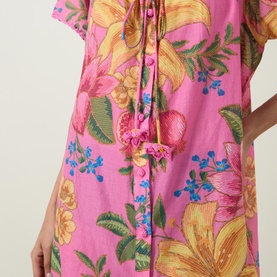 Summer Fruit Mini Dress