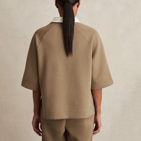 Gaia Contrast Collar Sweatshirt