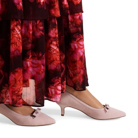 Bow Kitten Heel Courts