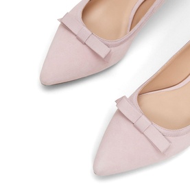 Bow Kitten Heel Courts