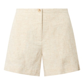 Dais Linen-Mix Shorts