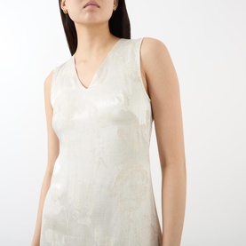 Luka Floral Jacquard Dress
