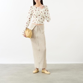 Babba Floral Pointelle Sweater