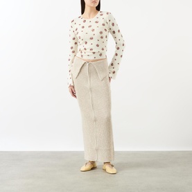 Babba Floral Pointelle Sweater