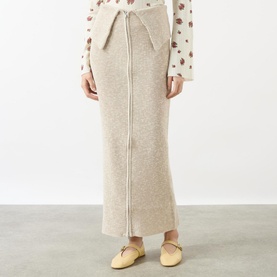 Line Zip-Through Skirt