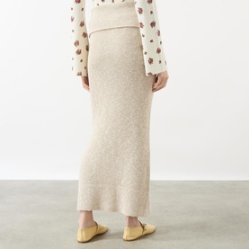 Line Zip-Through Skirt