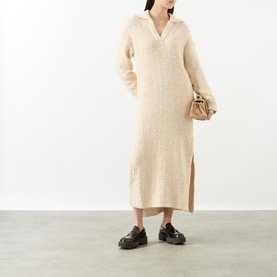 Resort Textured Knit Dress