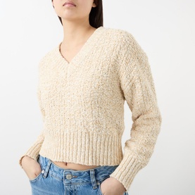 Resort Textured Knit Sweater