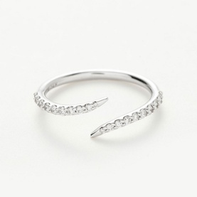 Fine Open Claw Ring