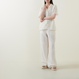 Crochet Patch Shirt