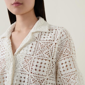 Crochet Patch Shirt