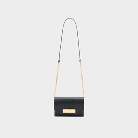 Etta Logo Hardware Clutch