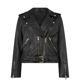 Balfern Leather Biker Jacket