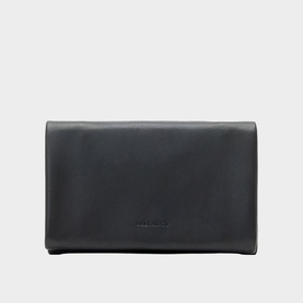 Harluna Leather Flap Wallet