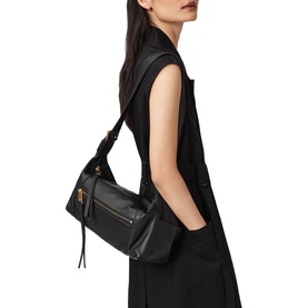 Vega Leather Shoulder Bag