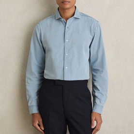 Draper Washed Chambray Shirt