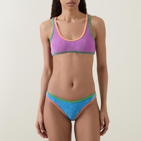 90s Duo Shimmer Bikini Bottoms