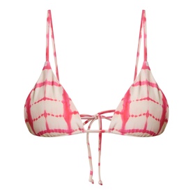 Tie-Dye Triangle Bikini Top