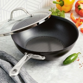 Induction 25cm Stirfry with Lid