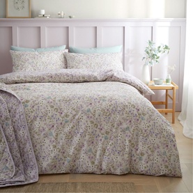 Ditsy Floral Duvet Set Lilac