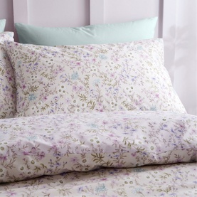 Ditsy Floral Duvet Set Lilac