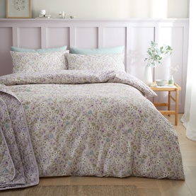 Ditsy Floral Duvet Set Lilac